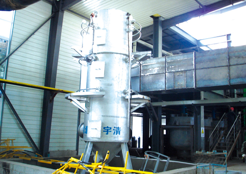 金昌万隆公司岩棉生产线配套湿式脱硫除尘器